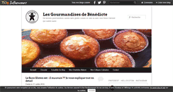 Desktop Screenshot of lesgourmandisesdebenedicte.com